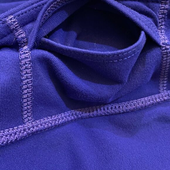 Athleta Capri Purple Yoga Pants Women Size L - Picture 8 of 8